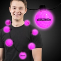 Pink LED Ball Necklace